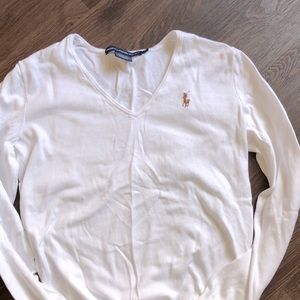 Ralph Lauren White Sweater